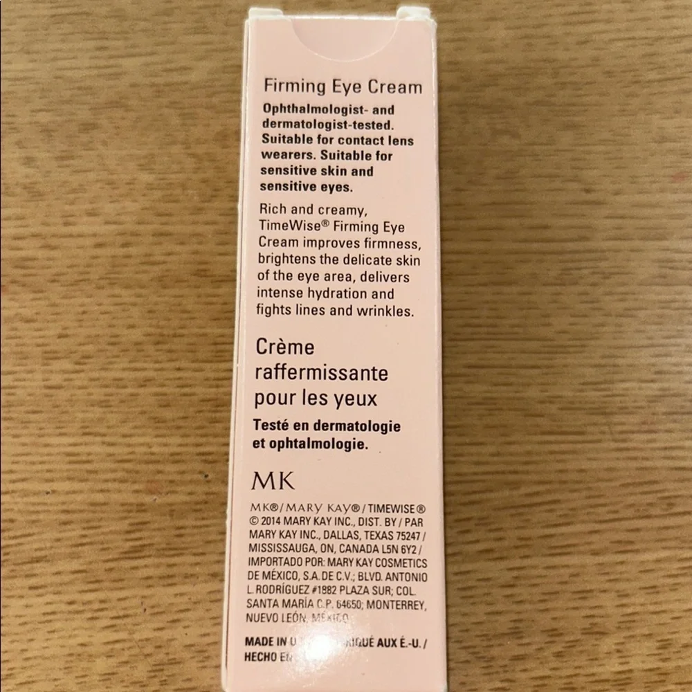 Mary Kay firming eye cream